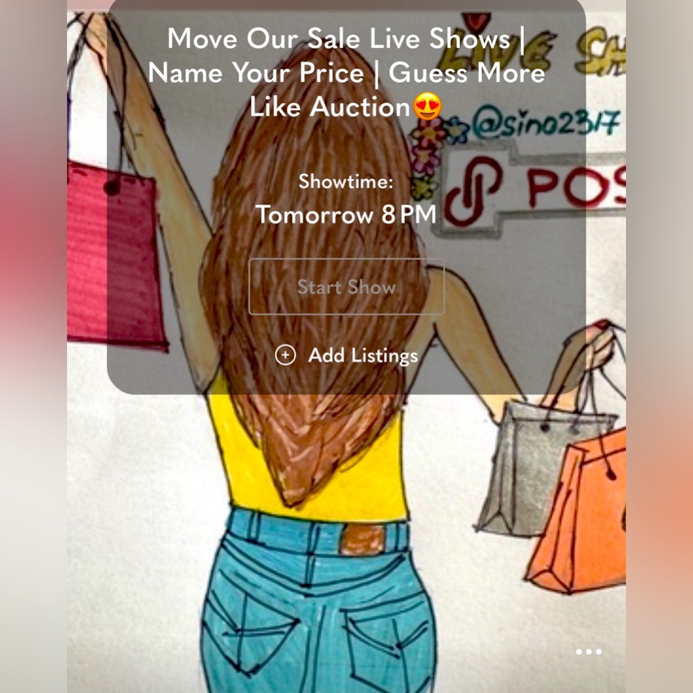 Live Auction Tomorrow! Sale